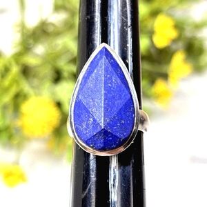 RARE Silpada Lapis Sterling Silver Ring ‘Deep Blue’ R3550